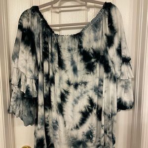 Seven7 Tie Dye tie dye top XL